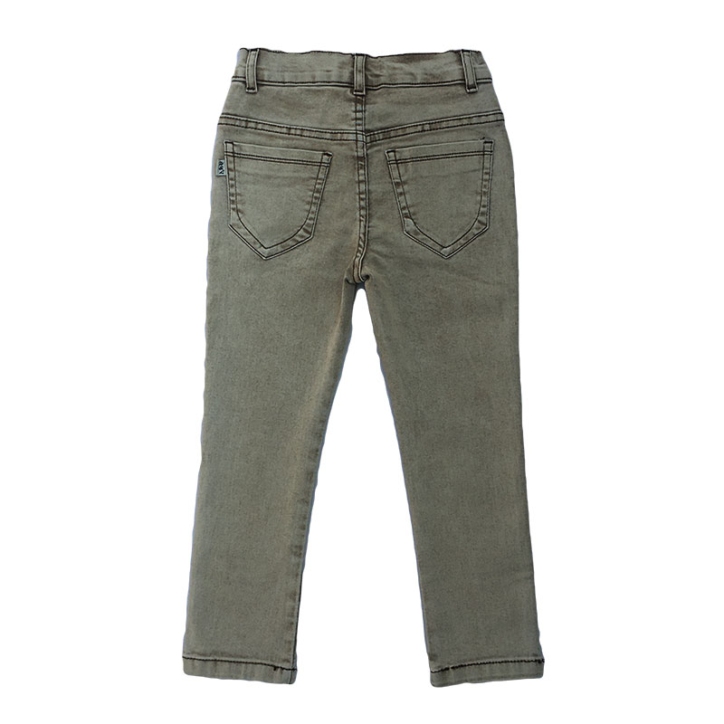 Boys Jeans Brown Powder Color