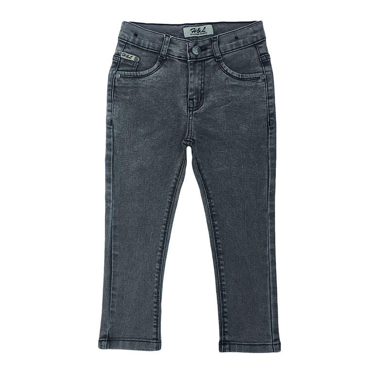 Boys Jeans Grey Powder Color