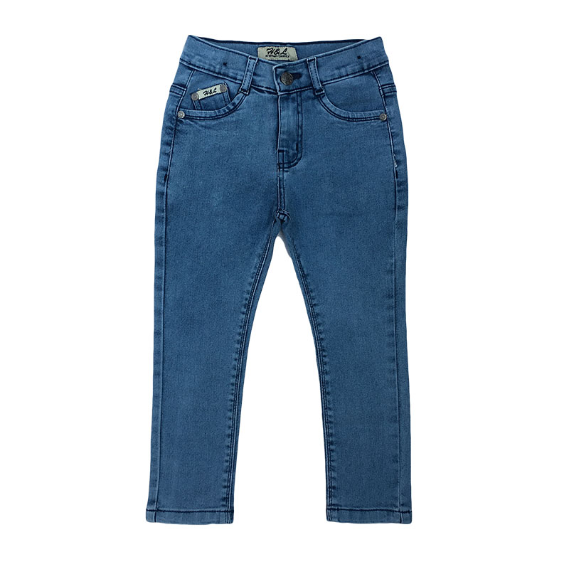 Girls Jeans Blue Powder Color