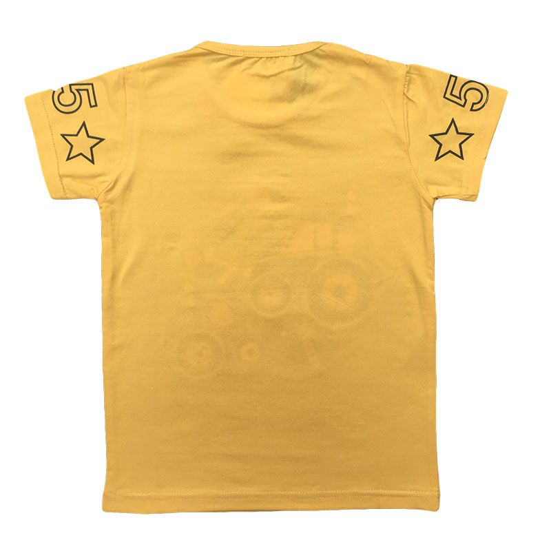 Boys T Shirt Yellow