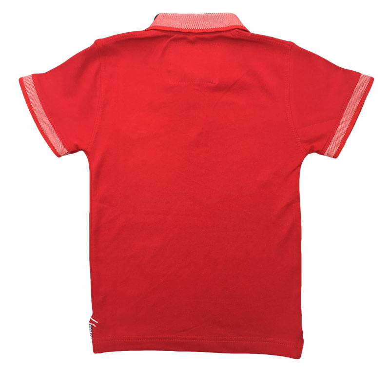 Boys Shirt Polo Red