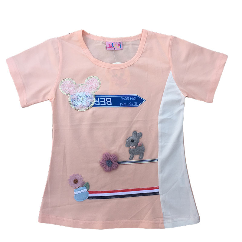 Girls T-Shirt Peach