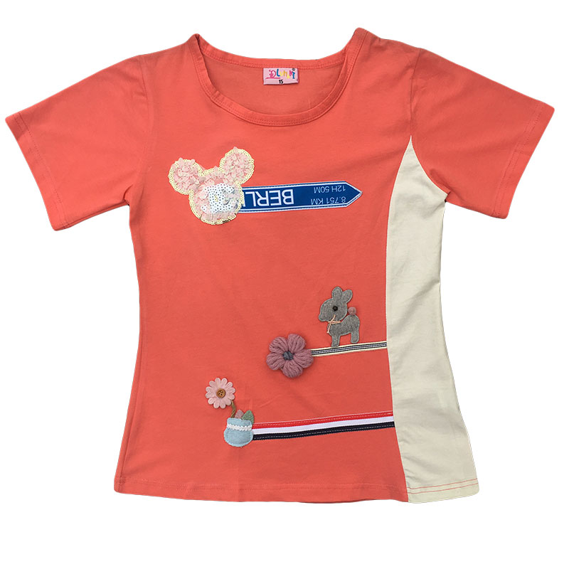 Girls T-Shirt Basic dual