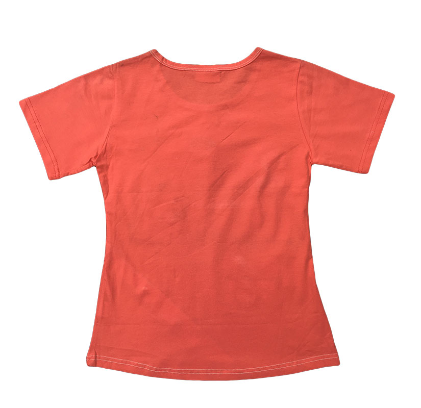 Girls Basic Shirt Carrot color