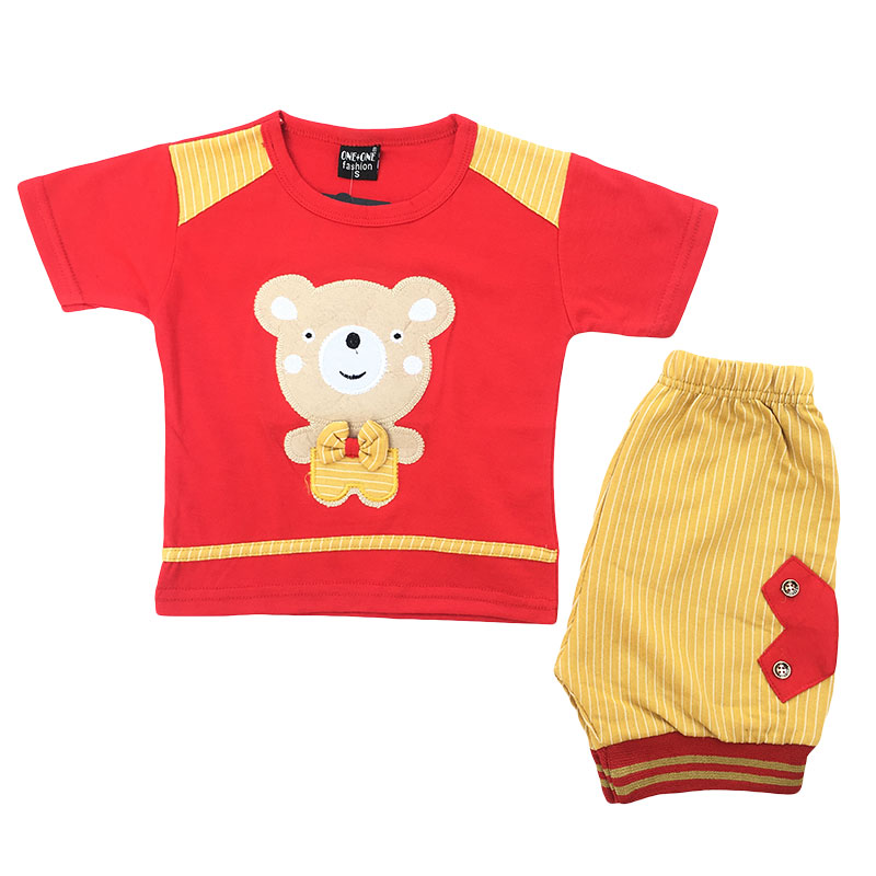 Teddy Red Shirt & Short